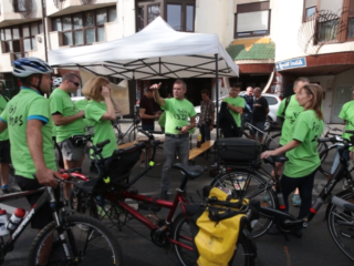 Green Bikers Group in Pécs (HU)